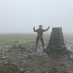 Top of wet and windy Ingleborough